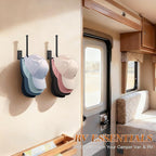 STYLISHT RV Essentials Hat Organizer: Camper Accessories 2 Pack - Hat Rack for RV Accessories Lovers - Perfect for Camper Accessory and Home Organization - Hat Rack for Wall
