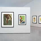 14x20 Picture Frame 3 Pack - Brown Poster Frame Display Pictures 11x17 with Mat or 14 x 20 Without Mat for Wall Hanging Horizontal and Vertical