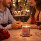 Valentine’s Day Gift Candles for Girlfriend & Wife-Scented Soy Candles Rose,Lavender,Sandalwood & Apple Fragrance with Gift Box, Romantic Aromatherapy Relaxation