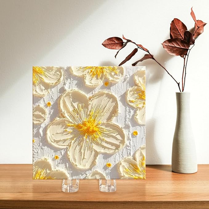 Plate Stands for Display, 2 Pack Clear Acrylic Display Easel with Adjustable Pegs for Decorative Plate, Books, Records, Plaque, Picture Frame, Platter Tabletop Art
