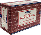 Sacred Ritual Incense Sticks and Holder Bundle - Satya Incense