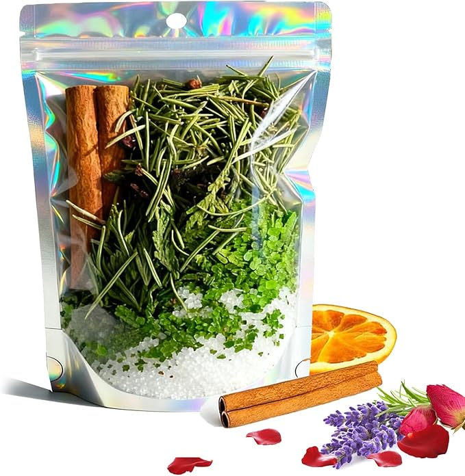 Intention Simmer Pot Blends, Simmer Pot for Stove Potpourri, Botanical Air Freshener Sachets for Holiday, Meditation & Ritual Spaces (chai)