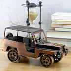 Unique Classic Car Gifts for Men, Cool Birthday Gift Ideas, Vintage Car Decor for Home, Office, Man Cave, Garage, Hand-Welded Metal Model Car Ornaments