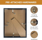 6x6 Aluminum Metal Picture Frame,Tempered Glass Gold Photo Frame 6x6 for Family Photo,Posters,Art,Document to Wall Mount Horizontally or Vertically