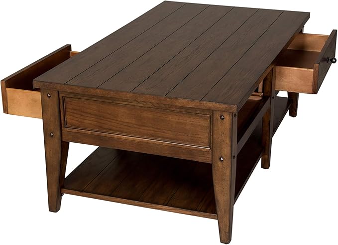 LIBERTY FURNITURE INDUSTRIES, INC. Lake House 3 Piece Set (1-Cocktail 2-End Tables)