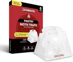 Catchmaster Pantry Moth Traps with Premium Extra Strength Pheromone Technology – XL, Extra-Strength Flour & Indian Meal Moth Traps – Protects Kitchen Cabinets & Food Storage – Marble, 6PK