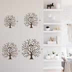 SIGNLEADER Metal Wall Art Decor Heart-Shaped Tree of Love Abstract Wall Sculpture Hangings Home Decoration for Living Room, Bedroom, Bathroom, Kitchen, Outdoor - 36" Bronze