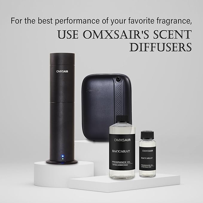 Baccarat Hotel Diffuser Oil Inspired by Baccarat 4.1 Fl Oz(120ml) - Hotel Fragrance Diffuser Oil & Home Luxury Scents - Saffron, Cedar,Ambergris Essential Oils Blend for Aromatherapy Diffuser