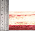 Rugs.com Chateau Collection Rug - 3' x 5' Oval Red Medium Pile Rug