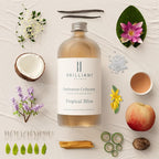 Brilliant Scents Tropical Bliss Fragrance Oil 500ml - Premium Diffuser Oil for Home, Office, Hotels - Long Lasting, Plant-Based, Meets IFRA Standards, USA-Made - Florals, Vanilla, Coconut Scent