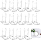 14 Pack Acrylic Book Display Stand - Adjustable Clear Easel Holder Display Collector Stand for Comic Books, CD DVD, Plates, Magazines, Postcard, Artworks, Collectibles & Home Office Decor