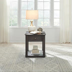 Liberty Furniture Wallace End Table for Living Room - Aged Oak