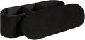 43.3 Inches Collapsible Ottoman with Storage, Bench with Storage Ottoman for Living Room, Bedroom & Entryway-Black
