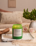 M&SENSE Fraser Fir Pine Scented Candles Large Candle for Home 19.4oz 110 Hour Clean Non Toxic Long Lasting Organic Natural Soy Wax Highly Scented Holiday Candle Gifts for Home Decor