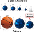 Royal Blue 6.0" Extra Large Christmas Balls - Christmas Tree Decoration Ornaments Shatterproof Hanging Shiny Balls for Birthday Holiday Wedding Decorations Set of 2pcs