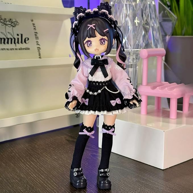 BEEMAI Electronic Pets Series 6-Box Set (Contains 6 Figures No Repeat), 1/12 BJD Blind Box Cute Figures Collectibles Birthday Gift