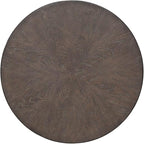 Liberty Furniture Cascade Falls Living Room Opt 3 Piece Set - Cocktail Table, 2 Round End Tables - Satin Espresso