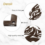 SIGNLEADER Metal Wall Art Decor Lion Minimalist Modern Abstract Wall Sculpture Hangings Home Decoration for Living Room, Bedroom, Bathroom, Kitchen, Outdoor - 18" Bronze