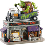 Lemax The Creature's Custom Hot Rod Shop #05611