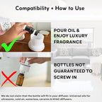 Scentia W Bliss Hotel Diffuser Oil Inspired by 5-Star Hotel - 50 mL 1.69 fl oz - Fragrance Oil Blend Bergamot, Lemongrass & Jasmine for Aromatherapy Diffusers Humidifiers - Thanksgiving & Holiday Gift