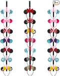 Fancheer 3Pcs Mouse Ears Headband Holder Hair Accessories Storage Headpiece Hanger Organizer Hanging Wall Display Decor