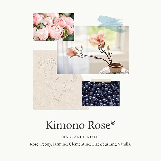 Thymes Petite Reed Diffuser - 4 Fl Oz - Kimono Rose