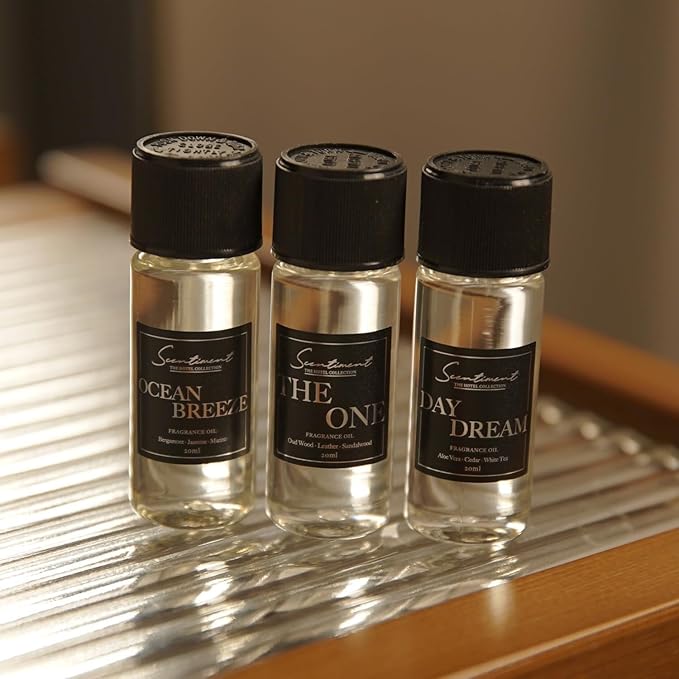 Scentiment Diffuser Oil - Desert Oasis | Aromatherapy Home Fragrance | Inspired by Mirage Hotel® Las Vegas | Luxurious Scent with Notes of Coconut, Mango, Palm Nut (50ml)