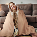 24 Packs Fleece Throw Blanket Soft Warm Lightweight Fleece Blanket Cozy Throw Bulk for Bed Couch Sofa Home Office Wedding Gifts Suitable for Seasons, 50 x 60 Inches(Morden Color)