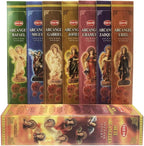7 Archangels Incense Sticks and Incense Stick Holder Bundle Insence Insense Hem Incense Sticks