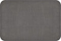 House, Home and More Skid-Resistant Carpet Indoor Area Rug Floor Mat - Gray - 2 Ft X 3 Ft - Non Slip Rubber Backing, Stain Resistant, Dog Friendly, Living Room Bedroom Kitchen Entryway