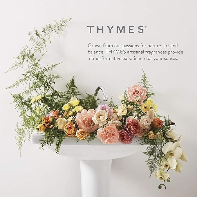 Thymes Home Fragrance Mist – Room Air Fresheners for Home Long Lasting – Air Freshener Spray – Premium Home Fragrance – Floral Notes of Rose, Peony, & Silken Vanilla (Kimono Rose, 3 oz)