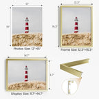 12x15 Aluminum Metal Picture Frame,Tempered Glass Gold Photo Frame 12x15 for Family Photo,Posters,Art,Document to Wall Mount Horizontally or Vertically