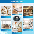 Ultrasonic Mouse Repellent Plug in, Indoor Pest Control for Rodent Mouse Mice Rat Squirrel, Electronic Repelling Device Mouse Traps for House Kitchen Garage 2 Pack