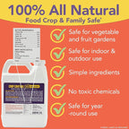 Trifecta Crop Control Super Concentrate All-in-One Natural Pesticide, Fungicide, Miticide, Insecticide, Help Defeat Spider Mites, Powdery Mildew, Botrytis, Mold, and More on Plants 16 OZ