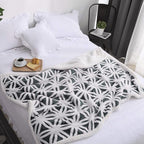 LOMAO Sherpa Fleece Blanket Fuzzy Soft Throw Blanket Dual Sided Blanket for Couch Sofa Bed (Dark Grey, 90''x110'')