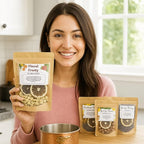4 Set Spring Clean Potpourri Bags Stovetop Simmering Mix Potpourri Instruction and Sticker Floral Fruity Cinnamon Natural Air Freshener Sachet for Party Craft DIY Gift Housewarming Hostess