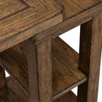 Liberty Furniture Carolina Park Console Table for Living Room - Amber Brown Oak