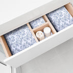 10 Sheets Drawer Liners for Dresser Scented Drawer Liners Non Adhesive Scented Paper for Fragrant Home Shelf Closet(Linen,Chic Pattern)
