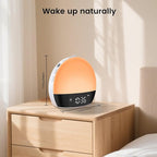 Wake Up Light Sunrise Alarm Clock for Heavy Sleepers, All-in-One Smart Bedside Device with Bluetooth Speaker, FM Radio, Dual Alarm & Sleep Aid Night Light, Best Gift for Adults & Kids