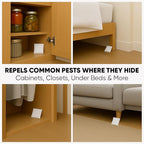 Eco Defense Pest Control Pouches - All Natural - Repels Rodents, Silverfish, Spiders, Roaches, Ants, Squirrels, & Other Pests