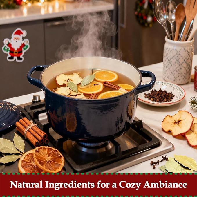 Intention Simmer Pot Blends, Simmer Pot for Stove Potpourri, Reiki-Infused Simmer Pot Potpourri Kit for Cozy Home Aroma, Meditation & Ritual Spaces-6pcs/set (Abundance)