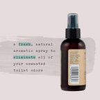Air Essentials 4 oz Essential Oil Toilet Spray - Eliminate Bathroom & Toilet Odors with Pure Essential Oils - Air Freshener Made with Clean Plant-Derived Ingredients (Lavender Blossom)