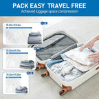 VMstr 18 Pack Vacuum Storage Bags with USB Pump, Vacuum Seal Bags for Clothing Travel, Carry-on Size Space Saver for Clothes and Clothing