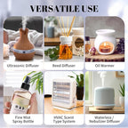 Luxury Hotel Fragrance Essential Oil 8.5oz & Floral Reed Diffuser Refill | Home & Car Aroma Air Freshener Scent | for Diffusers, Humidifier, Room Spray & Aromatherapy | Waterless Refills & Candle Oils