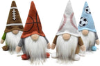 Little Baseball Gnomes Plush Ornaments Cute Swedish Tomte Nisse Dwarf Gnome Doll Sports Game Fans Gifts Tiered Tray Home Decoration