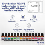 Calm Essential Oil Blend by REVIVEEO - 100% Pure Therapeutic Grade, for Diffuser, Humidifier, Massage, Aromatherapy, Skin & Hair Care