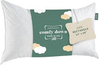 ComfyDown Decorative Throw Pillow Insert, Down and Feather Fill, 100% Cotton Cover, 233 Thread Count - Made in USA (14 X 28)