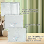 10 Packs Acrylic Comic Book Display, Adjustable Angle Comic Book Display Stand Easel Acrylic Plate Holders for Wallet Purses Comic Book Holder Magazine DVD Album Jewelry Pictures Platter