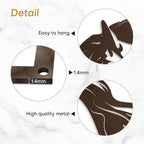 SIGNLEADER Metal Wall Art Decor Horse Minimalist Modern Abstract Wall Sculpture Hangings Home Decoration for Living Room, Bedroom, Bathroom, Kitchen, Outdoor - 24" Bronze