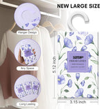 MYARO Large 12 Pcs Linen Scented Sachets for Drawer and Closet, Long-Lasting Sachets Bags Air Freshener Fresh Scents, Hanging Potpourri Bags Home Fragrance for House